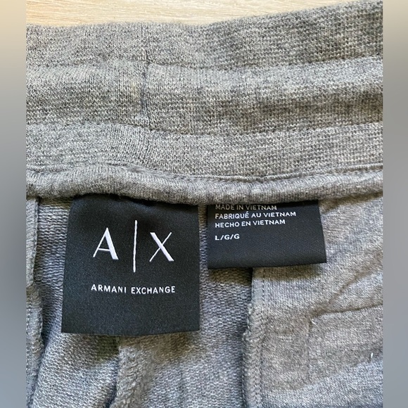 Armani Exchange Icon Logo Cotton Shorts Size Large - Picture 3 of 3